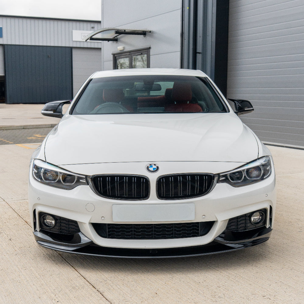 BMW M4 F82 / F83 & F32/F33/F36 4 Series Double Slat Black Grilles - view 2
