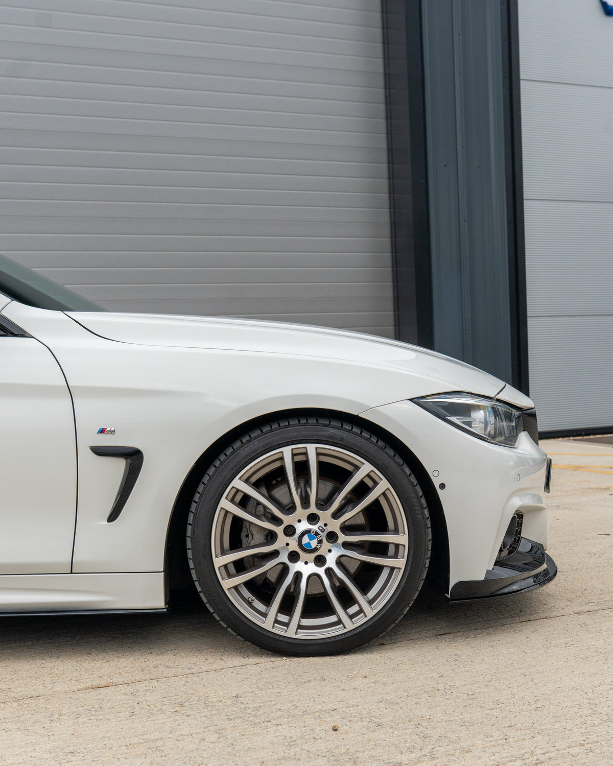 BMW 4 Series F32/F33/F36 Gloss Black Splitter - view 6