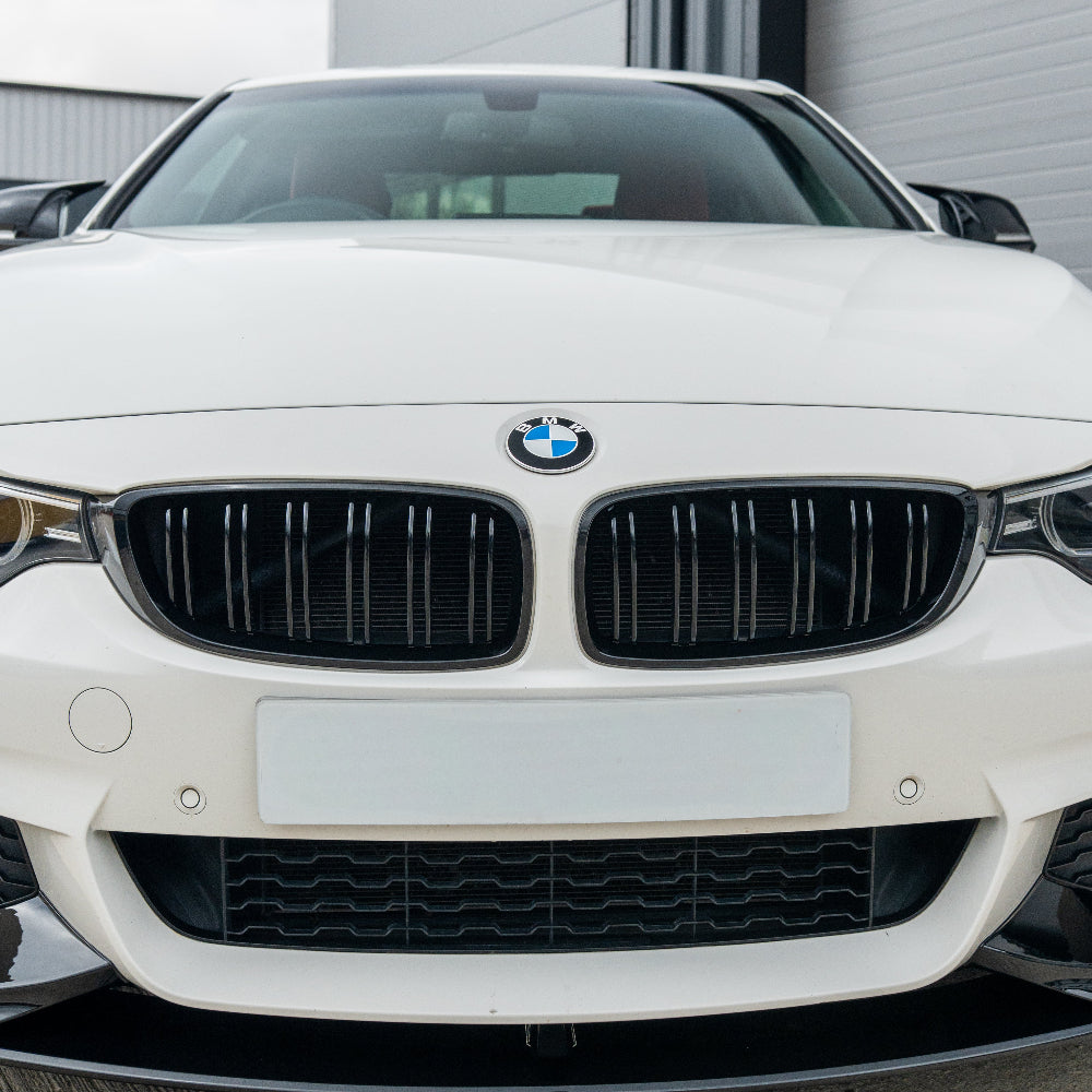 BMW M4 F82 / F83 & F32/F33/F36 4 Series Double Slat Black Grilles - view 3