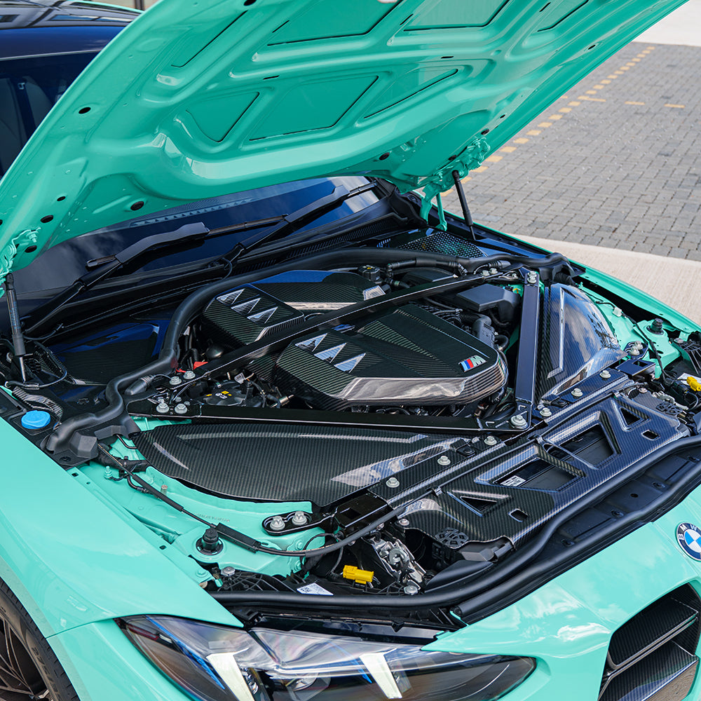 BMW M2 M3 & M4 G87/G80/G81/G82/G83 Carbon Fibre Engine Bay Upper Trim - Rhd - view 4