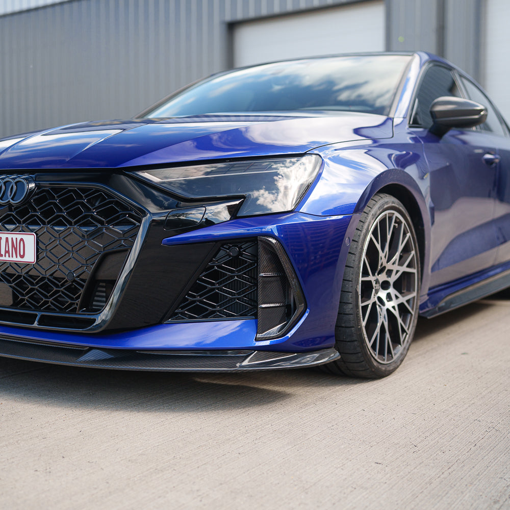 Audi RS3 8Y 2025+ Carbon Fibre Front Bumper Vents- CT Design - view 3