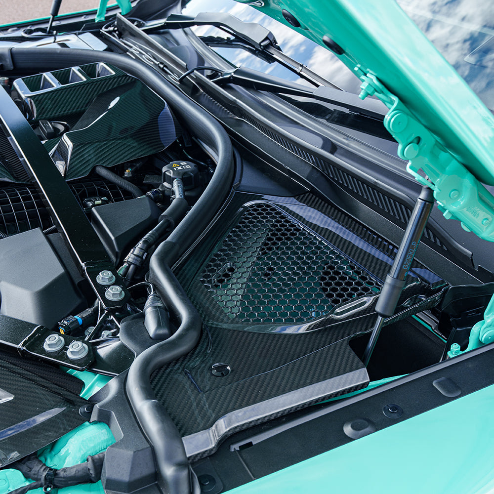 BMW M2 M3 & M4 G87/G80/G81/G82/G83 Carbon Fibre Engine Bay Upper Trim - Rhd - view 2