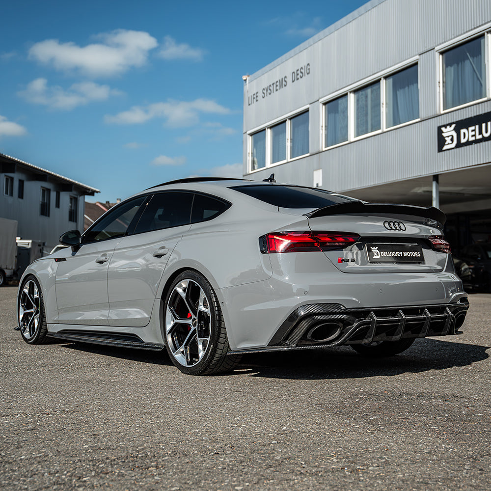 Audi A5/S5/RS5 B9.5 Sportback 2016-2025 Carbon Fibre Spoiler - CT Design - view 3