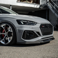 Audi RS5 B9.5 Sportback & Coupe 2020-2025 Carbon Fibre Splitter - CT Design - view 2