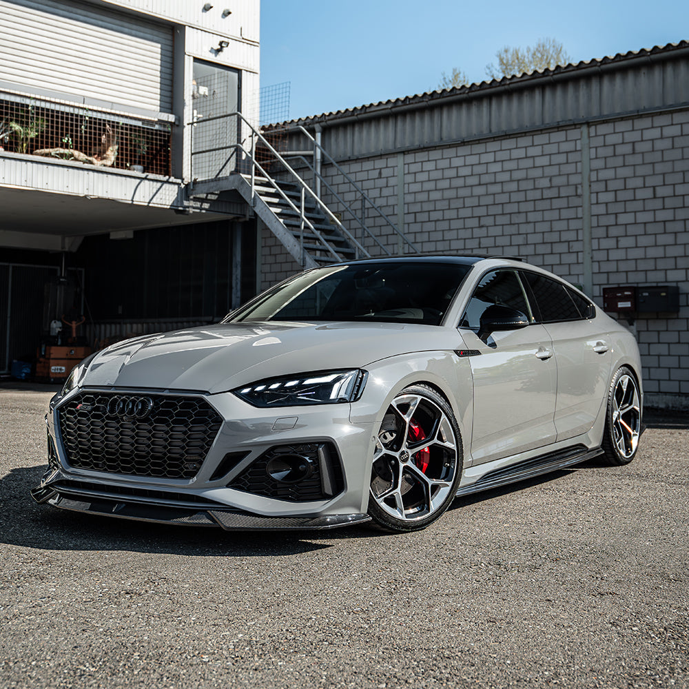 Audi RS5 B9.5 Sportback & Coupe 2020-2025 Carbon Fibre Splitter - CT Design - view 3