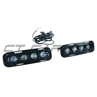 Defender 90/110/130 L663 2020+ Gloss Black Led Fog Lights - view 3