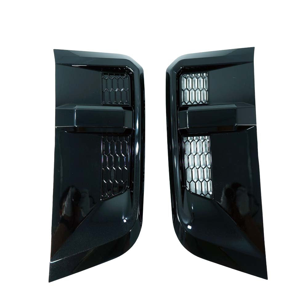 Defender 90/110/130 L663 2020+ Gloss Black Wing/fender Vents - V1