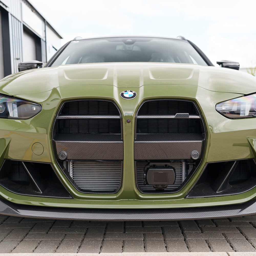 BMW M3/M4 G80/G81/G82/G83 Carbon Fibre Grille - With Acc - V3 - view 5