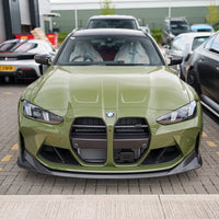 BMW M3/M4 G80/G81/G82/G83 Carbon Fibre Grille - With Acc - V3 - view 2