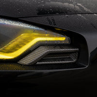 BMW G87 M2 Carbon Fibre Front Head Light Add On - CT Design - view 2
