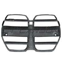 BMW M3/M4 G80/G81/G82/G83 Carbon Fibre Grille - Without Acc - V3 - view 4