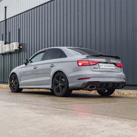 Audi RS3 8V Saloon Rear Carbon Diffuser With Dtm Light - view 3