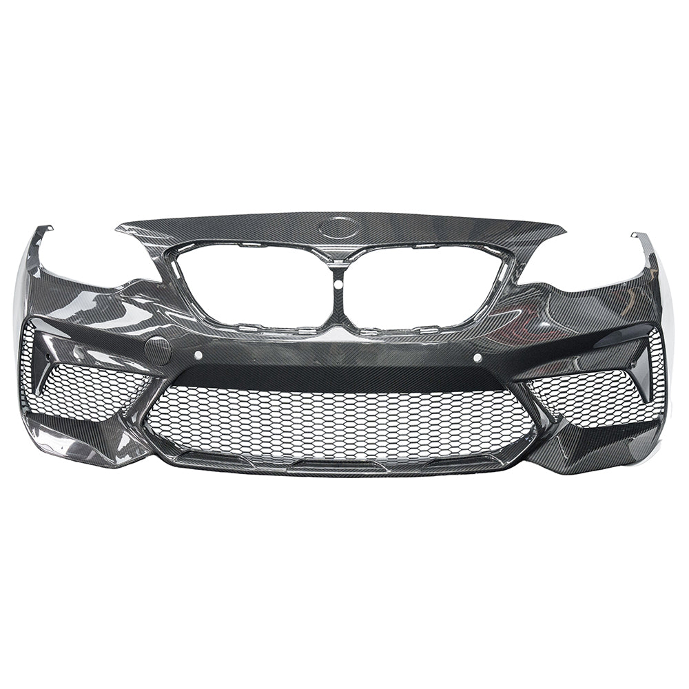 BMW F87 M2C Carbon Pre-preg Fibre Front Bumper