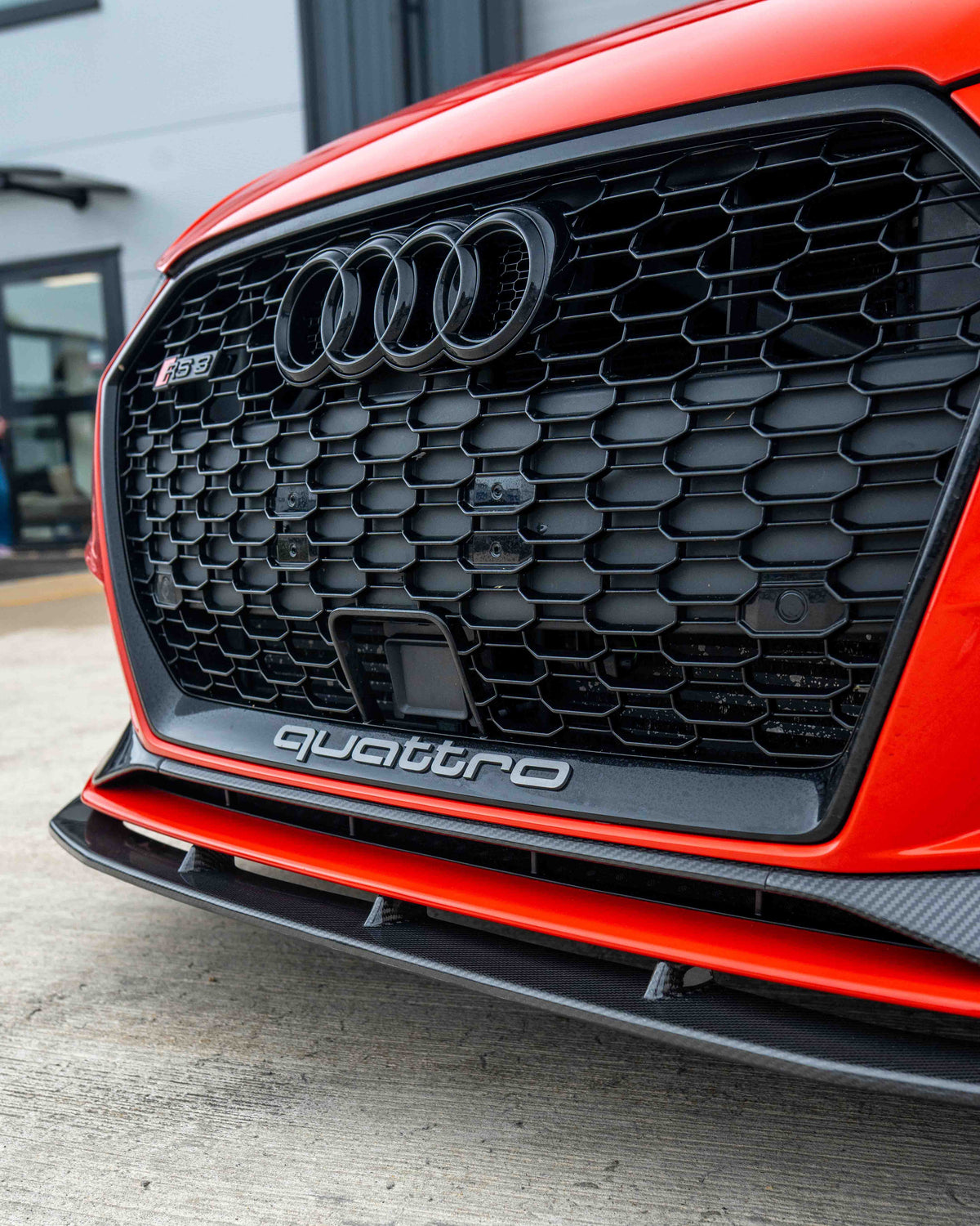 Audi RS3 8V Facelift Carbon Fibre Bumper Trim - view 11