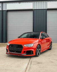 Audi RS3 8V Saloon Carbon Fibre Splitter V1 - view 2