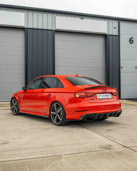 Audi RS3 8V Saloon Rear Carbon Diffuser With Dtm Light - view 6