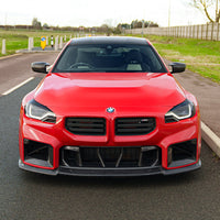 BMW G87 M2 2023+ Carbon Fibre Splitter - V2 - CT Design - view 2