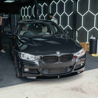BMW 3 Series F30/F31 Gloss Black Splitter - V1 - view 2