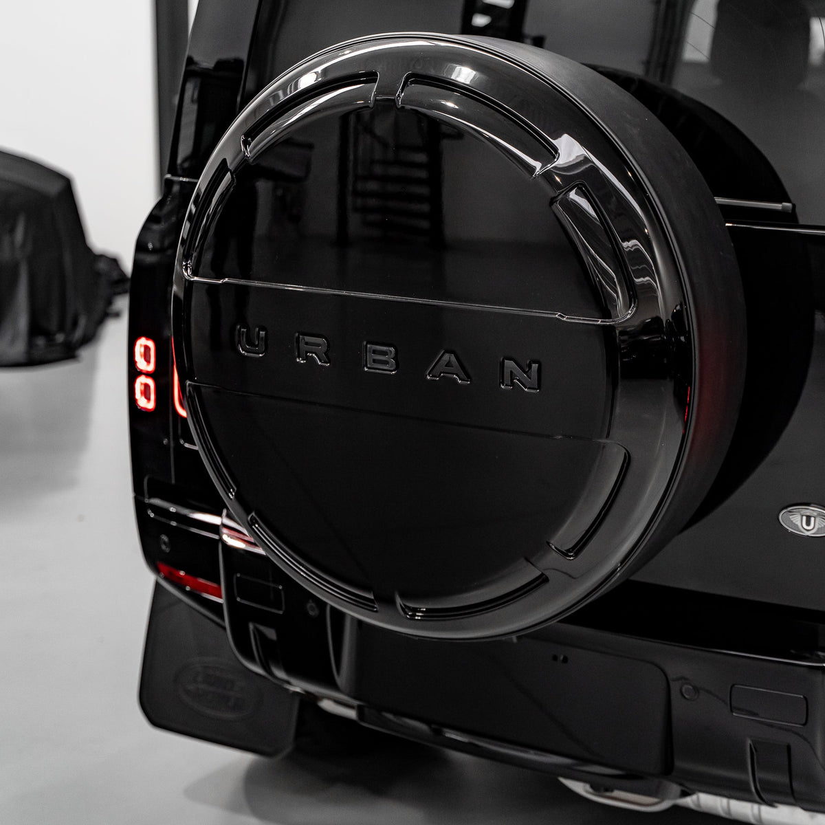 Urban Embossed Premium Spare Wheel Cover for Land Rover Defender L663 | Forge Automotive
