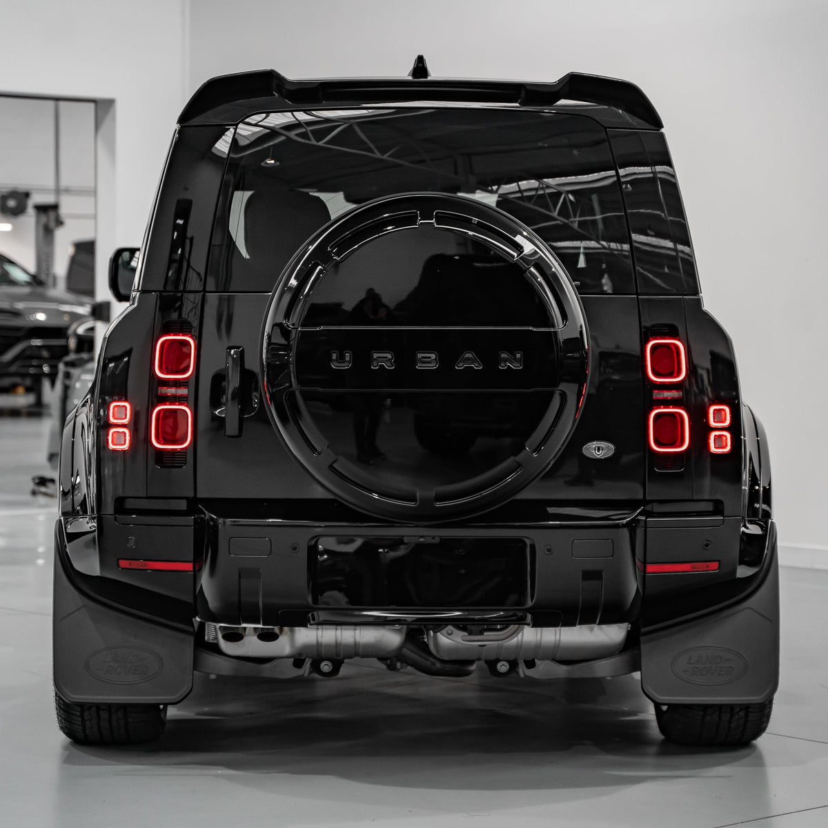 Urban Embossed Premium Spare Wheel Cover for Land Rover Defender L663 | Forge Automotive
