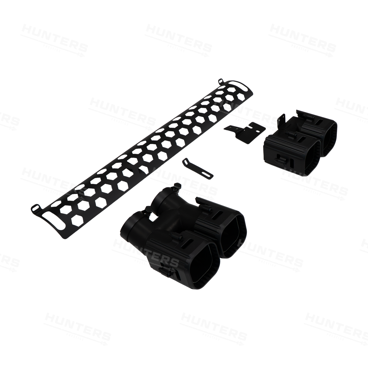 Defender L663 Hunters Exhaust Tips - view 10