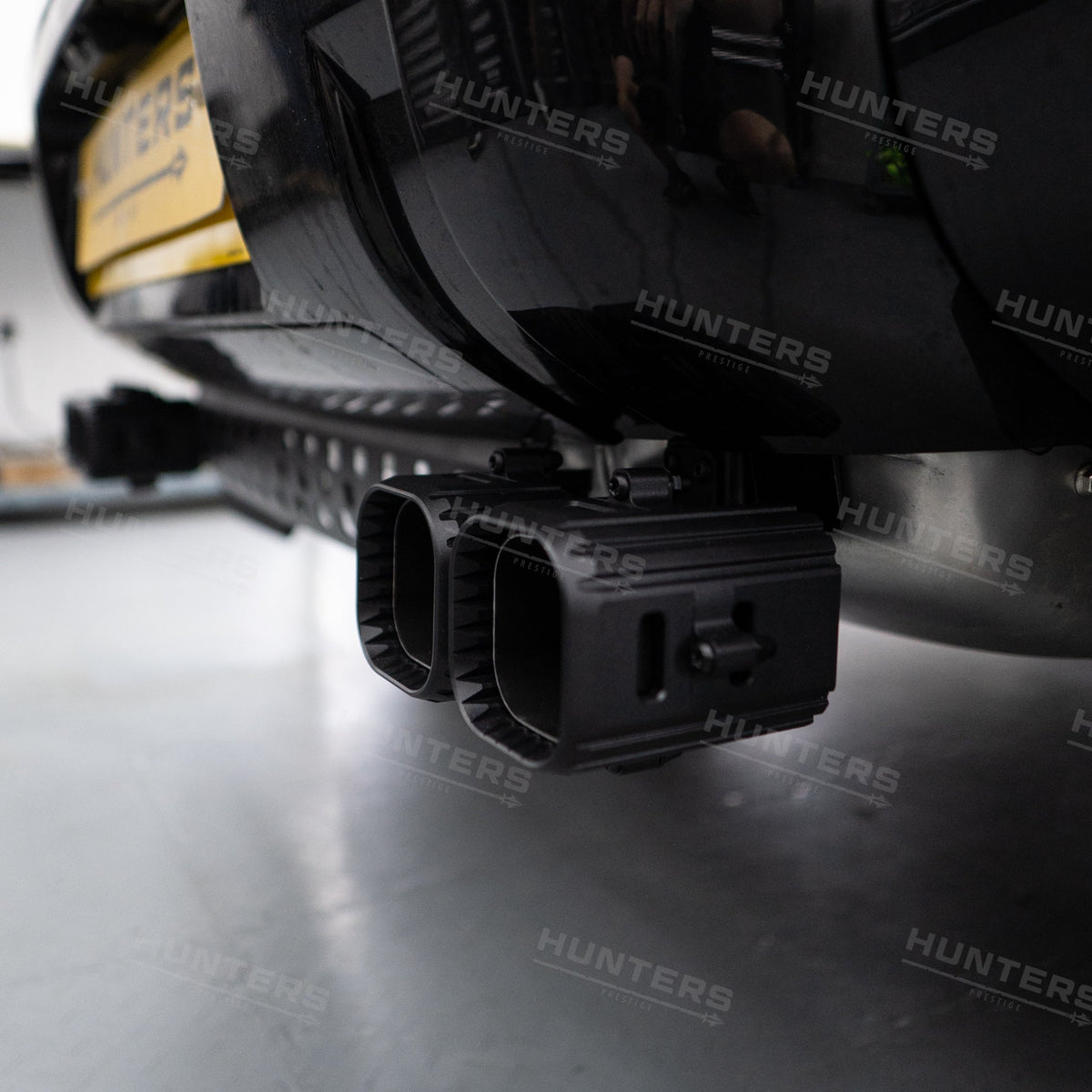 Defender L663 Hunters Exhaust Tips - view 7