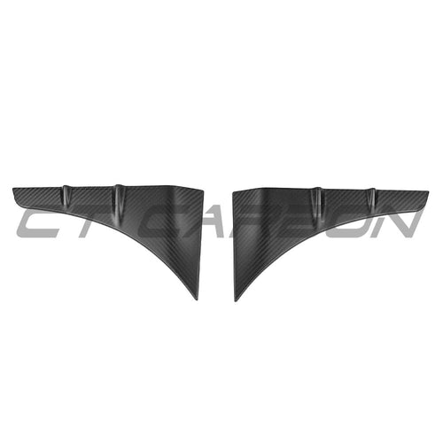 Audi RS3 8Y 2022+ Matte Carbon Fibre Front Fender Trim - CT Design - view 2