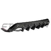 Audi RS3 8Y 2025+ Saloon Matte Carbon Fibre Diffuser - V1 - CT Design - view 2