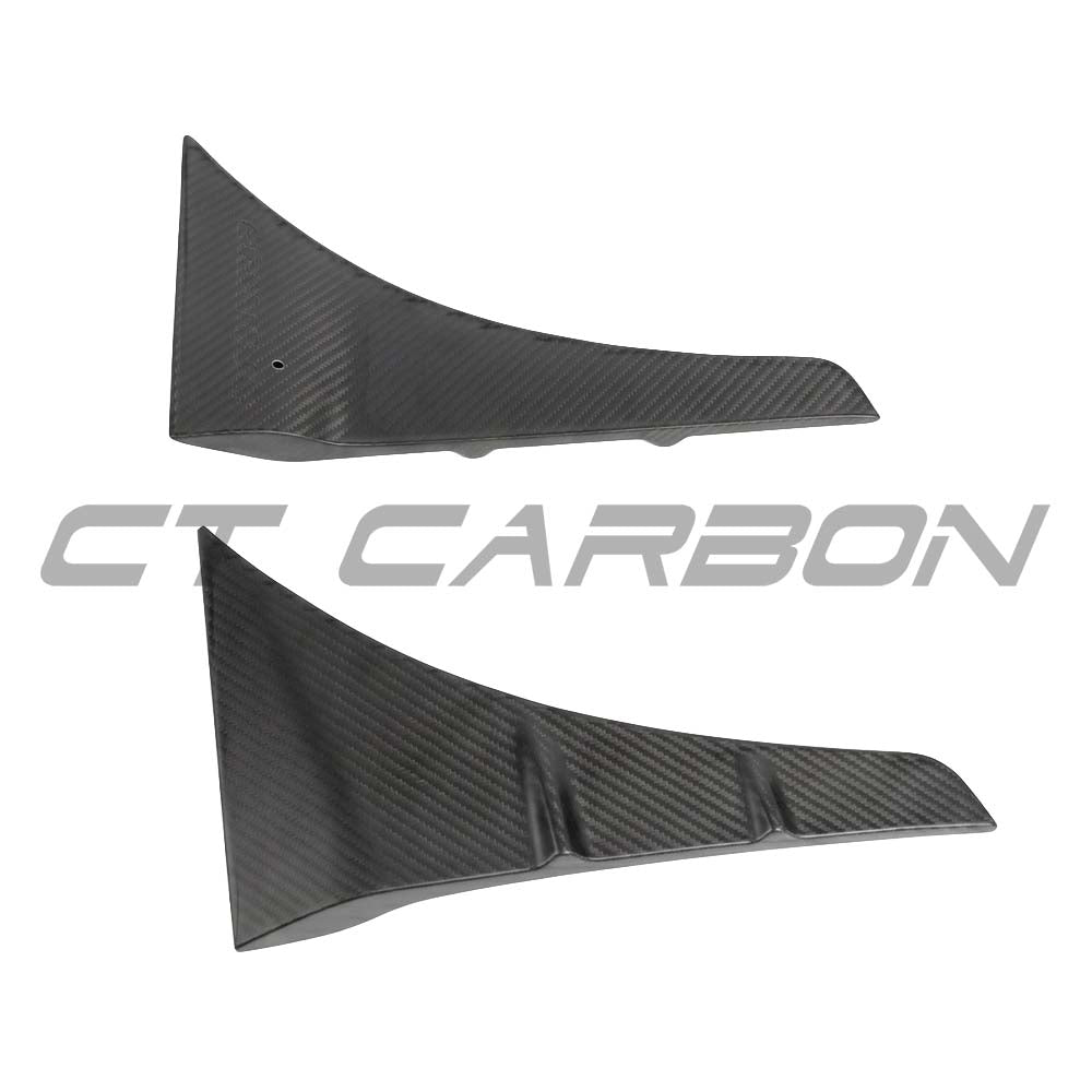 Audi RS3 8Y 2022+ Matte Carbon Fibre Front Fender Trim - CT Design - view 5