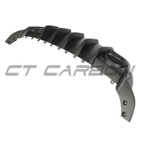 Audi RS3 8Y Sportback 2025+ Matte Carbon Fibre Rear Diffuser - V1 - CT Design - view 7