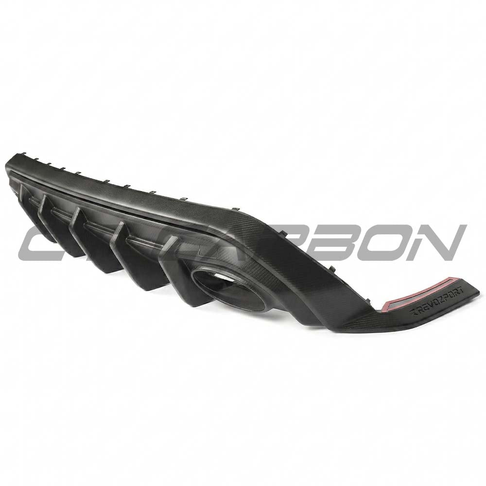 Audi RS3 8Y 2025+ Saloon Matte Carbon Fibre Diffuser - V1 - CT Design - view 6