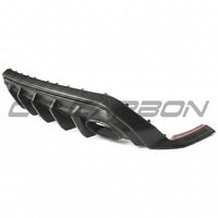 Audi RS3 8Y 2025+ Saloon Matte Carbon Fibre Diffuser - V1 - CT Design - view 6