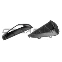 Audi RS3 8Y 2025+ Matte Carbon Fibre Front Bumper Vents- CT Design - view 4