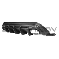 Audi RS3 8Y Sportback 2025+ Matte Carbon Fibre Rear Diffuser - V1 - CT Design - view 5