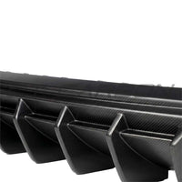 Audi RS3 8Y Sportback 2025+ Matte Carbon Fibre Rear Diffuser - V1 - CT Design - view 8