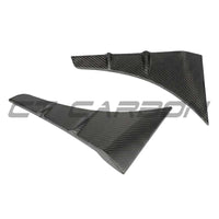 Audi RS3 8Y 2022+ Matte Carbon Fibre Front Fender Trim - CT Design - view 3