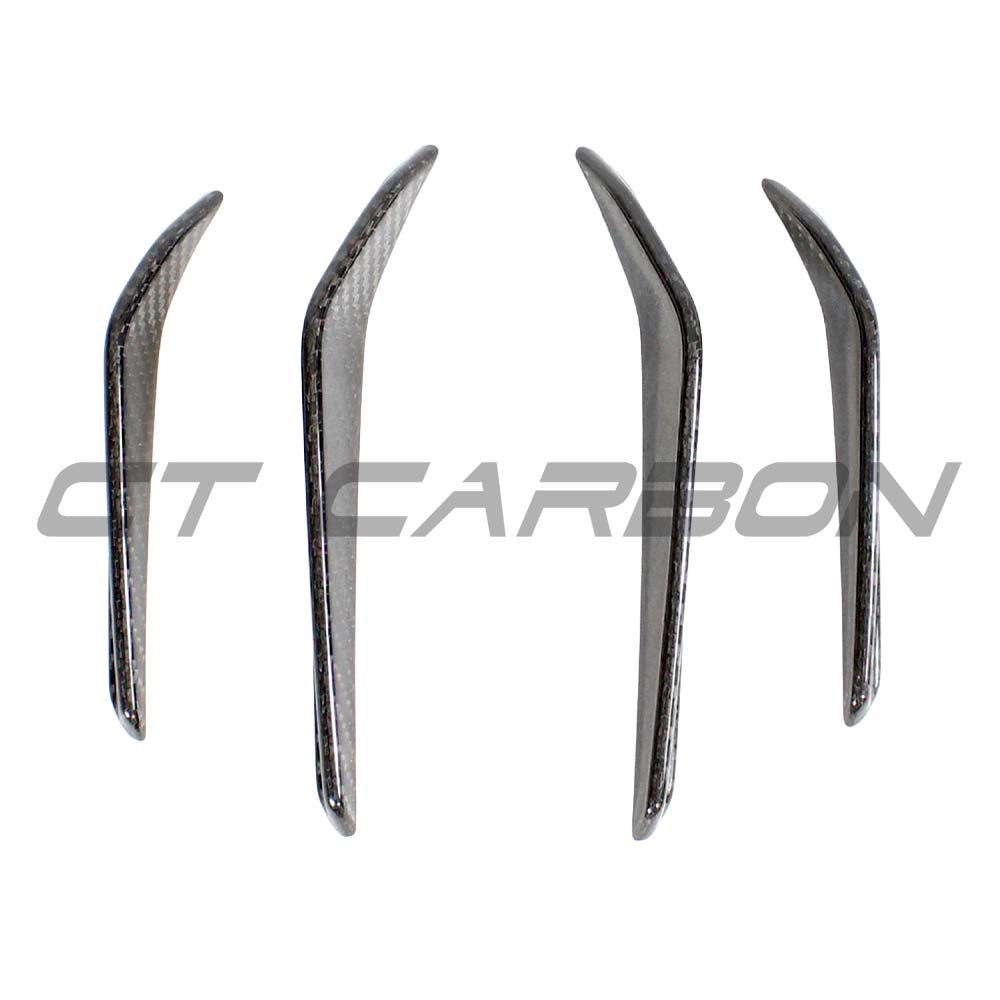 BMW M3/M4 (G80 G81 G82 G83) 2021+ Carbon Fibre Front Bumper Canards - view 7