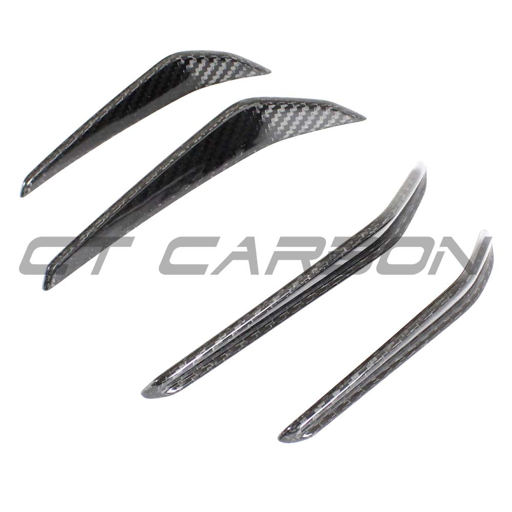 BMW M3/M4 (G80 G81 G82 G83) 2021+ Carbon Fibre Front Bumper Canards - view 9