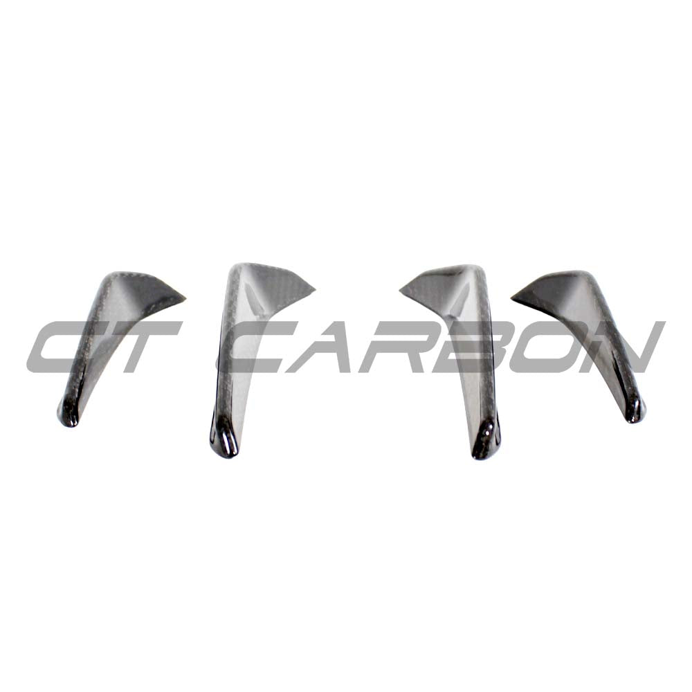 BMW M3/M4 (G80 G81 G82 G83) 2021+ Carbon Fibre Front Bumper Canards - view 11