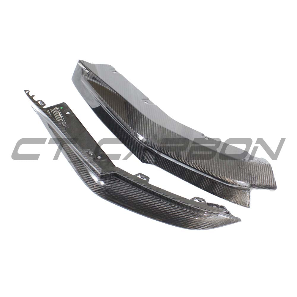 BMW G82/G83 M4 2021+ Carbon Fibre Rear Bumper Corners - V2 - view 4