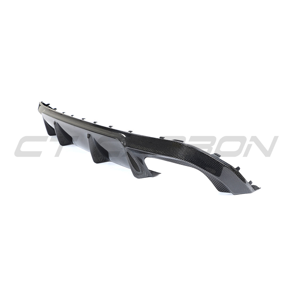 BMW G26 4 Series 2020+ Carbon Fibre Diffuser - V2 - view 3