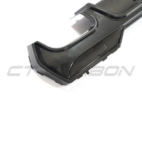 BMW G22/G23 4 Series 2020-2024 Pre-lci Quad Tip Carbon Fibre Diffuser - V2 - view 8