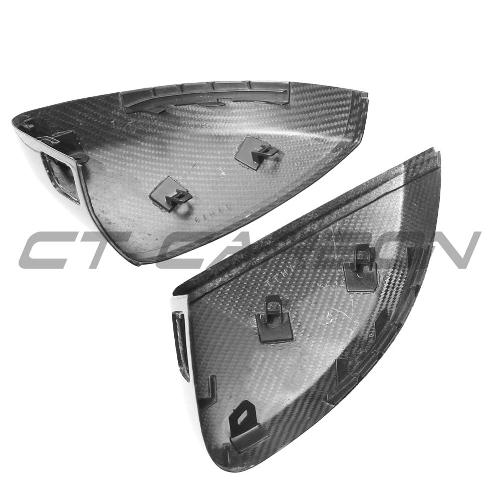 Audi A3 S3 RS3 8V Pre-preg Carbon Fibre Mirrors - With Lane Assist - view 13