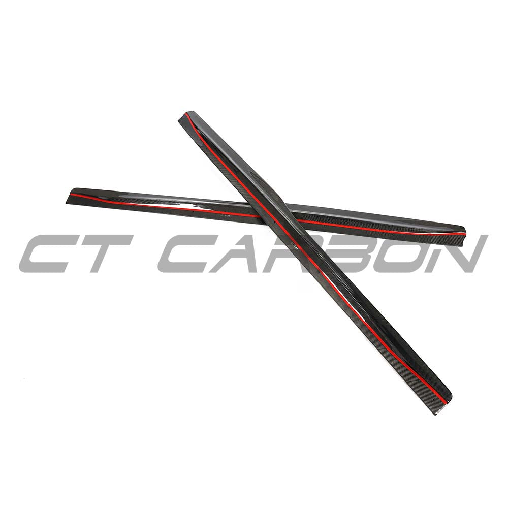 BMW F80 M3 2014-2020 Carbon Fibre Side Skirts - V3 - view 9