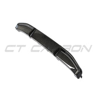 BMW G22/G23 4 Series 2020-2024 Pre-lci Carbon Fibre Diffuser - Lower - V3 - view 2