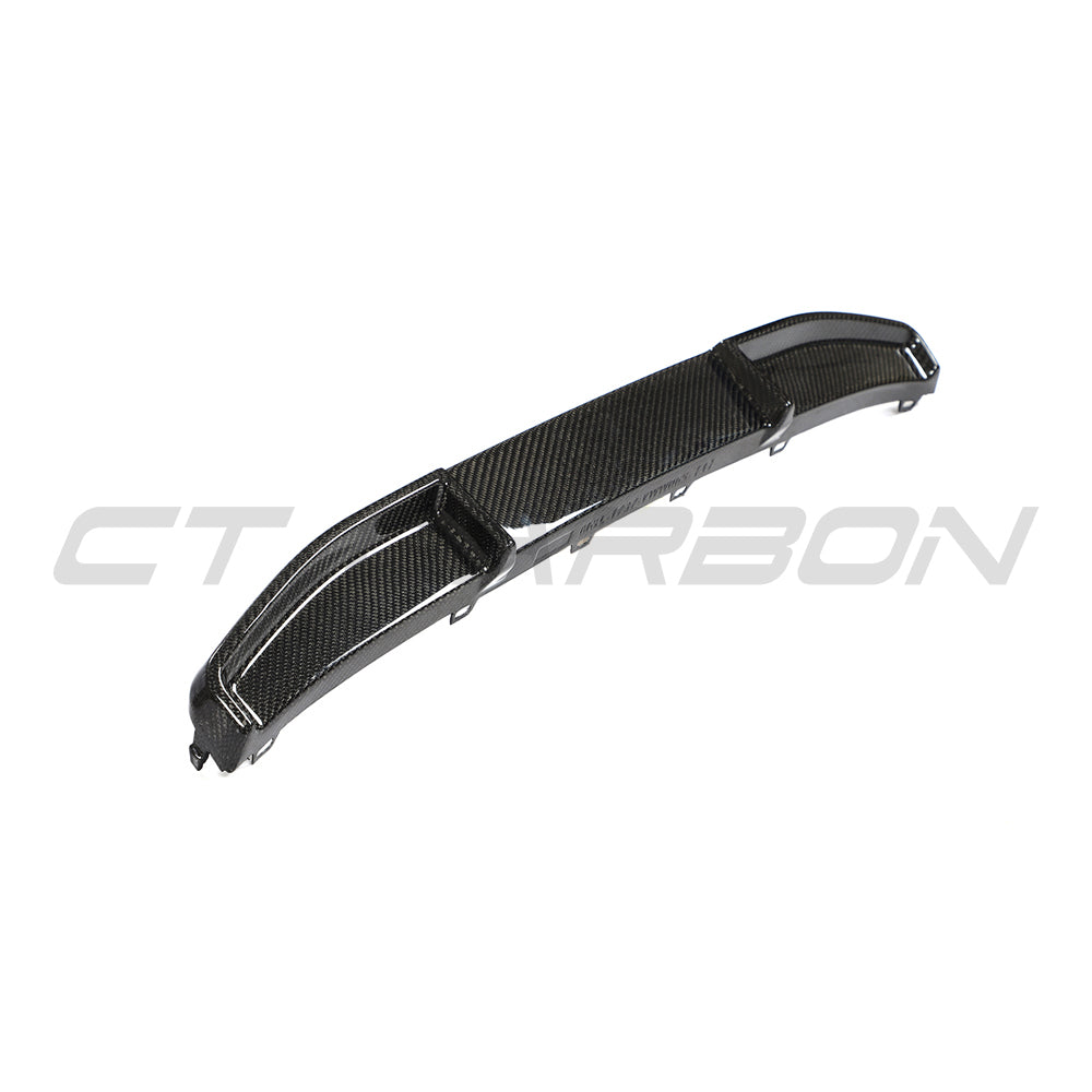 BMW G22/G23 4 Series 2020-2024 Pre-lci Carbon Fibre Diffuser - Lower - V3 - view 3