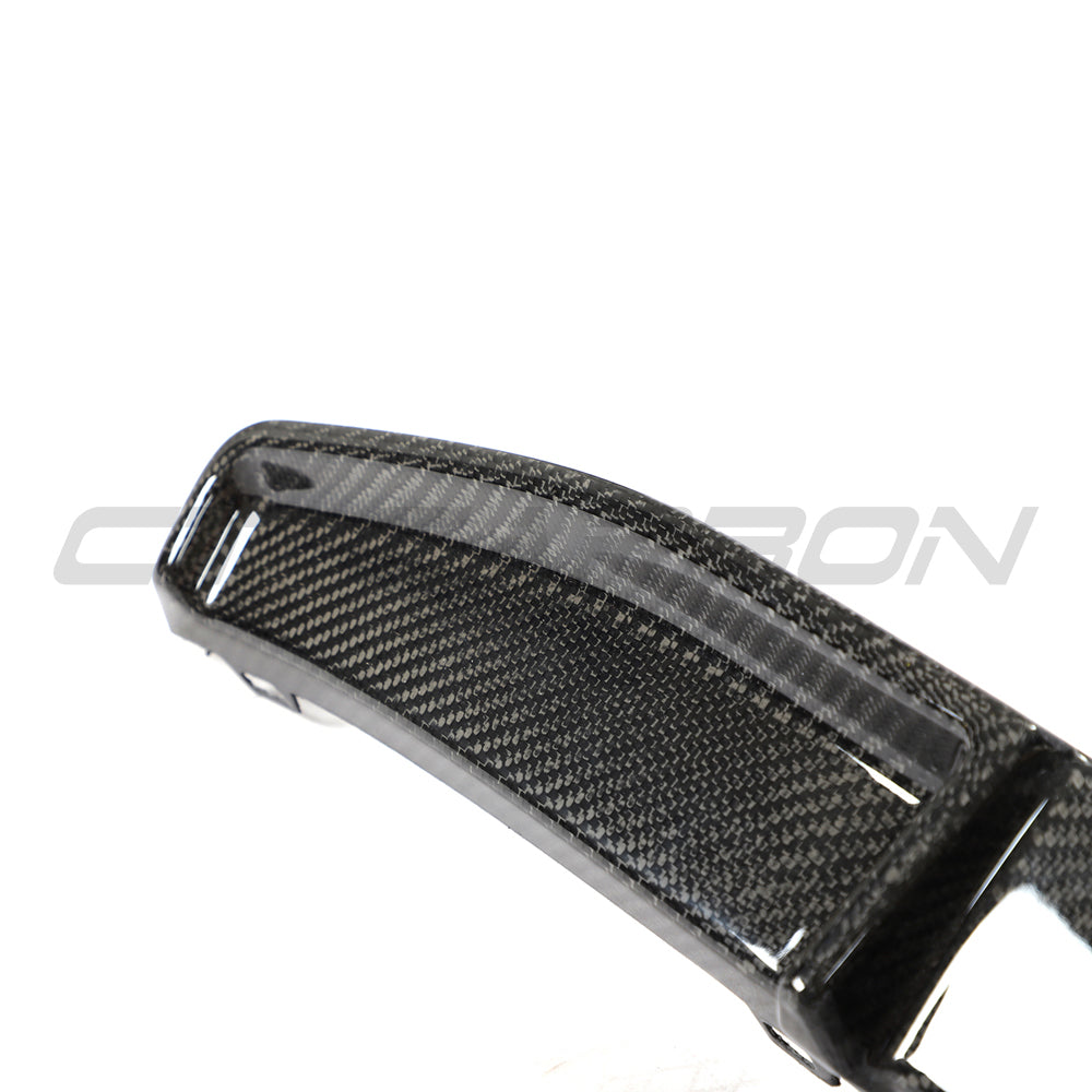 BMW G22/G23 4 Series 2020-2024 Pre-lci Carbon Fibre Diffuser - Lower - V3 - view 4
