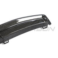 BMW G22/G23 4 Series 2020-2024 Pre-lci Carbon Fibre Diffuser - Lower - V3 - view 6
