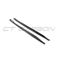 BMW 4 Series 2020+ G26 & I4 Carbon Fibre Side Skirts - view 3