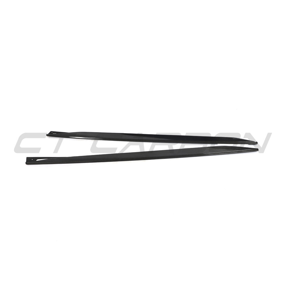 BMW 4 Series 2020+ G26 & I4 Carbon Fibre Side Skirts - view 8